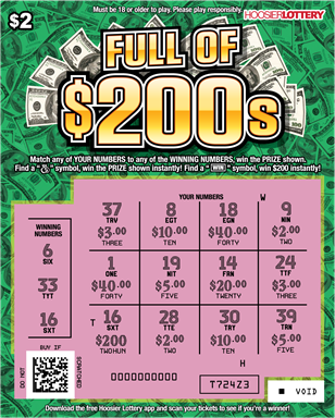 FULL OF $200S